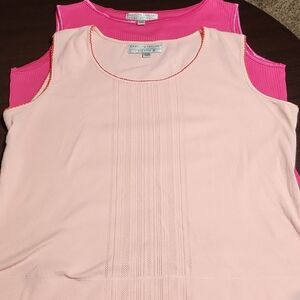 Set of 2 Sleeveless tank tops undershirts sleepwear shirts